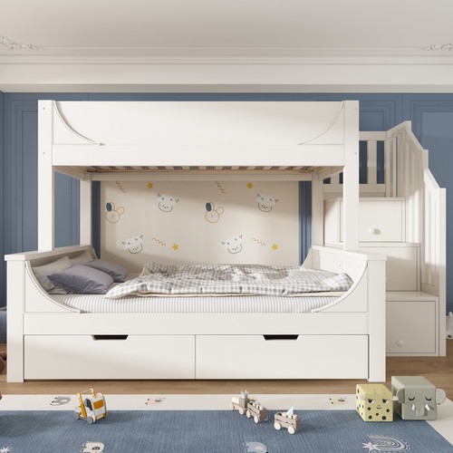 Triple bunk beds - bunk, for