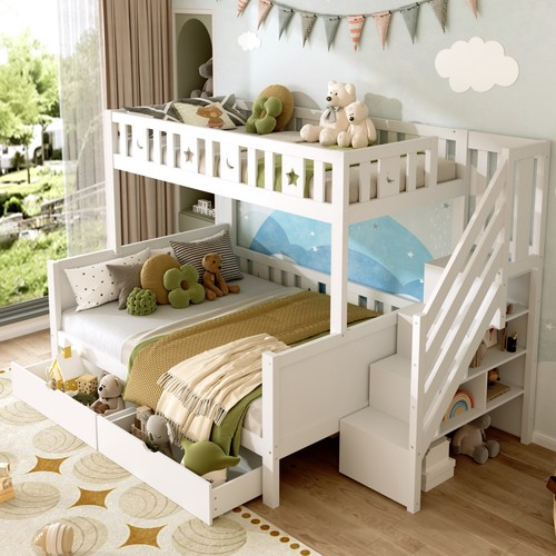 Bunk beds with storage - with,
