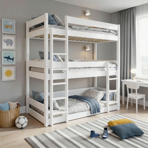 Triple bunk beds - bunk, children