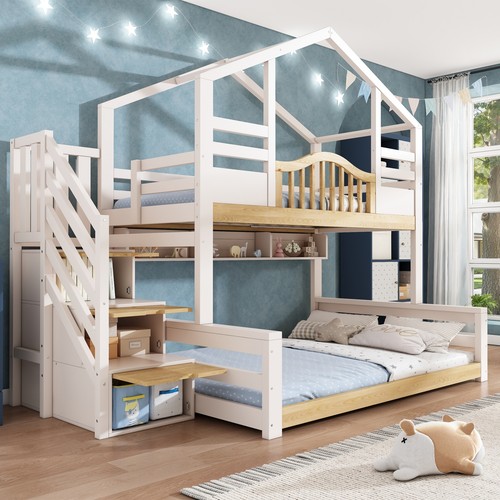 Bunk bed staircase - staircase, storage