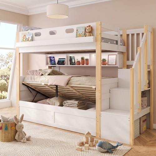 3ft kids bunk beds single - beds,