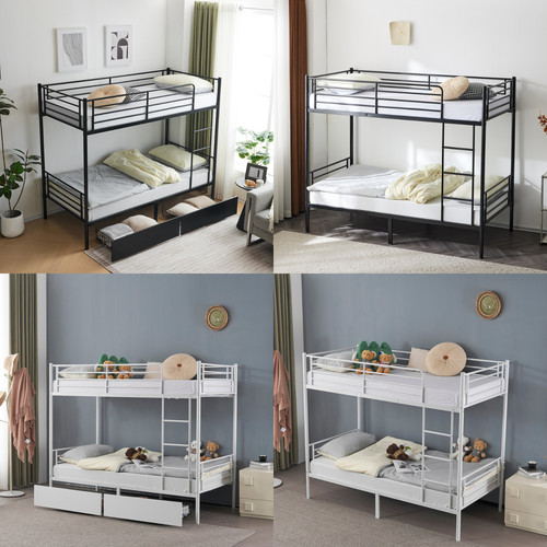 3ft metal single bunk - 3ft,