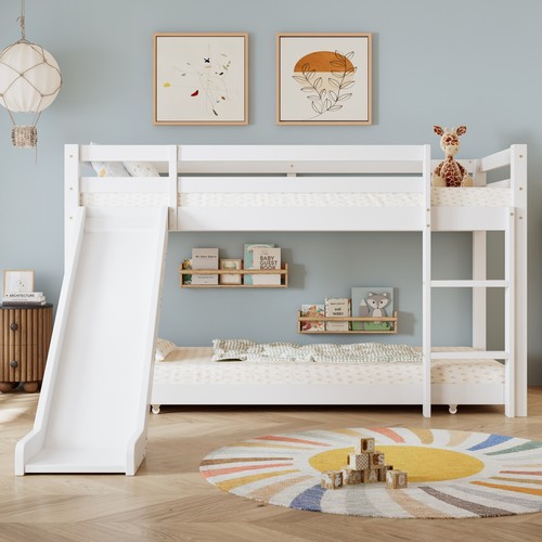 3ft single wooden bunk - single,